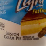 Boston Cream Pie yogurt